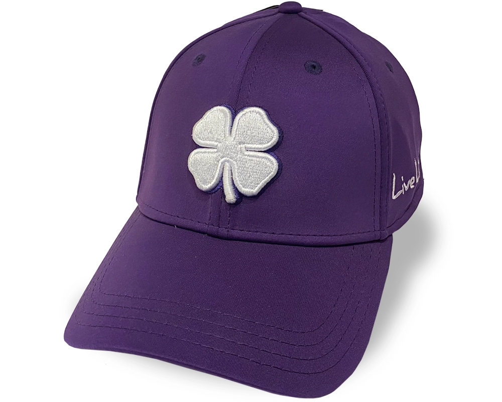 Black Clover Morada Trébol Blanco